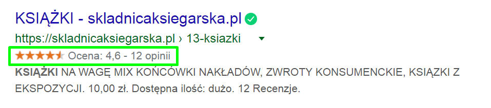 Rich snippets rozszerzenia google pozycjonowanie