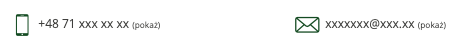 szablon numer i mail