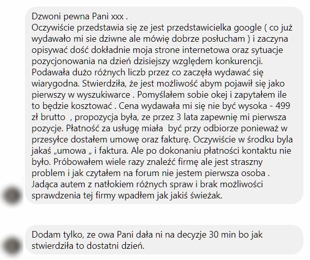 oszustwo